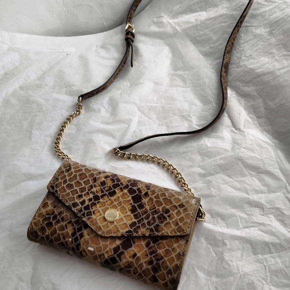 Michael kors python embossed crossbody - Picture 9 of 12